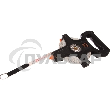 Рулетка SPARTA 314355 геодезическая 30 мх12.5мм лента пвх открытый корпус