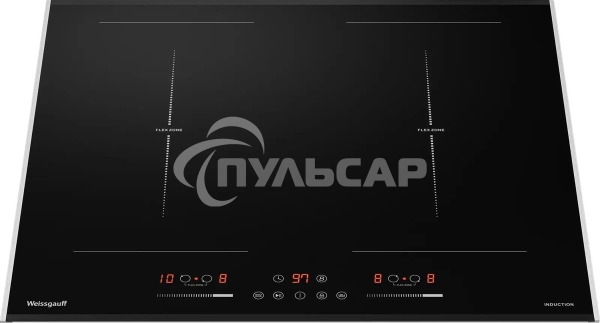 Индукционная варочная панель Weissgauff HI 642 Bfzg, независимая, черный
