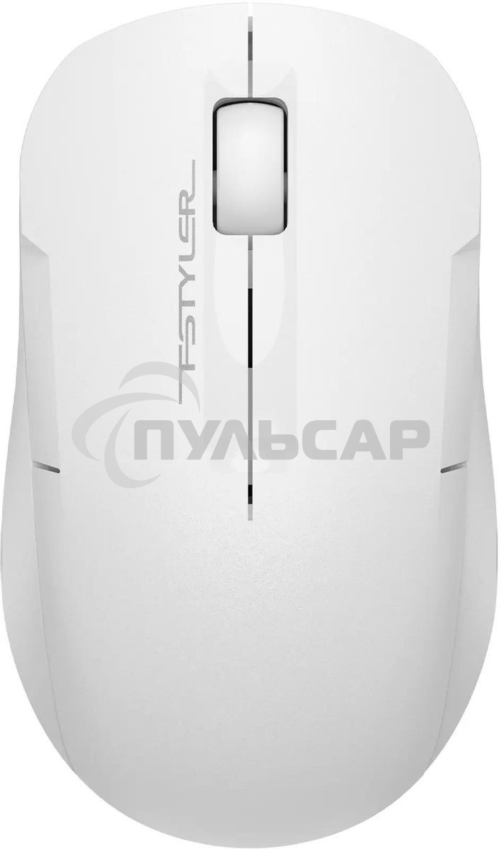 Мышь беспроводная A4Tech Fstyler FG15CS Air2 белый, 1200 dpi, радиоканал, USB, кнопки - 3