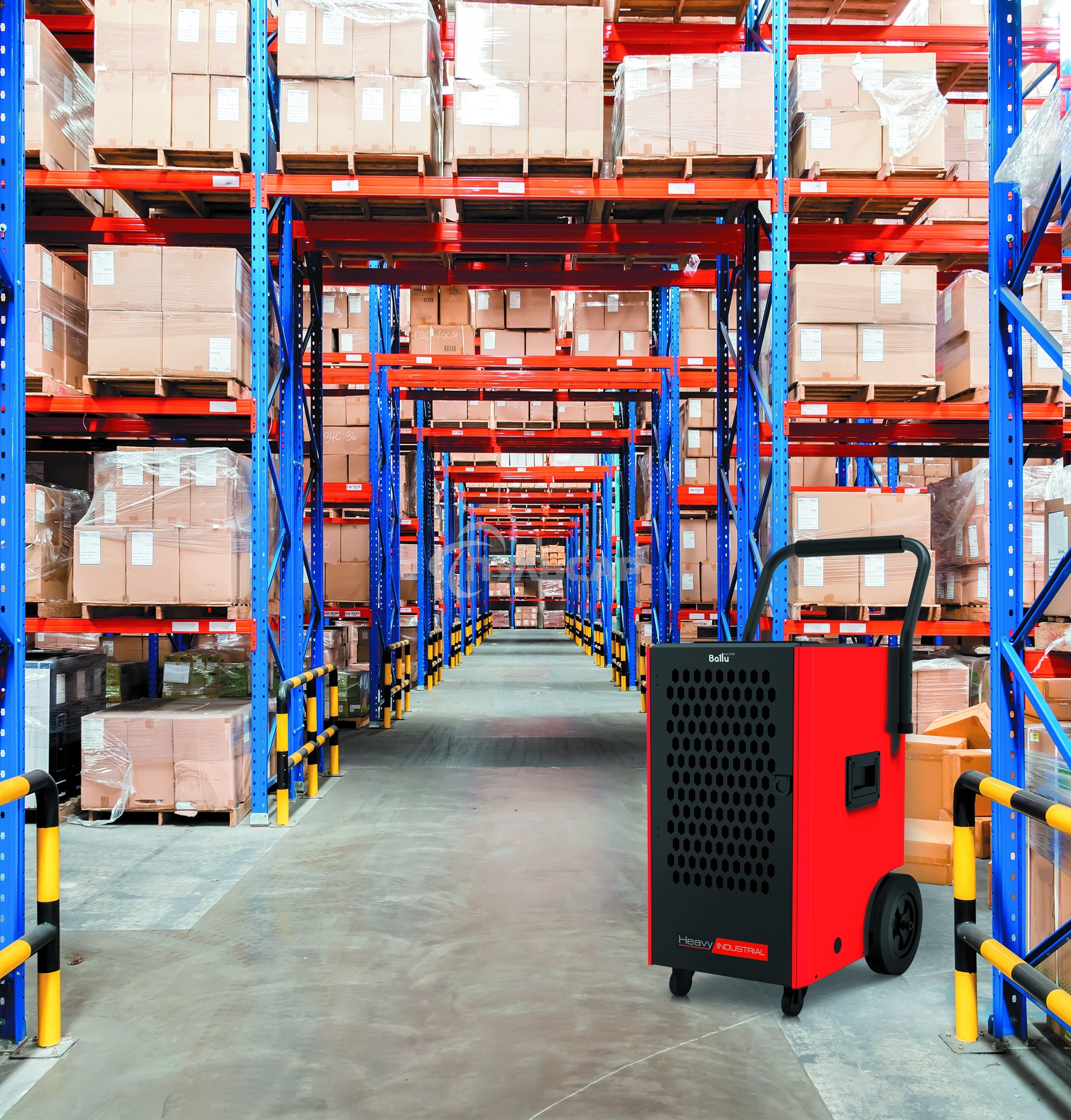 Осушитель воздуха промышленный мобильного типа Ballu BDI-100L