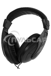 Наушники стерео Defender Gryphon HN-751 накладные, 2 x 3.5 мм стерео jack, кабель 2м, черный