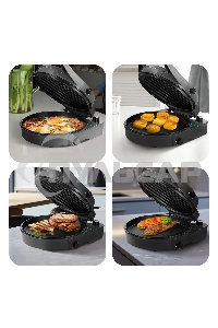 Пиццамейкер Kitfort КТ-4637 1800Вт серый/черный