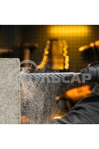 Бур по бетону Denzel цельная крестовая пластина, 14x215 мм, SDS PLUS