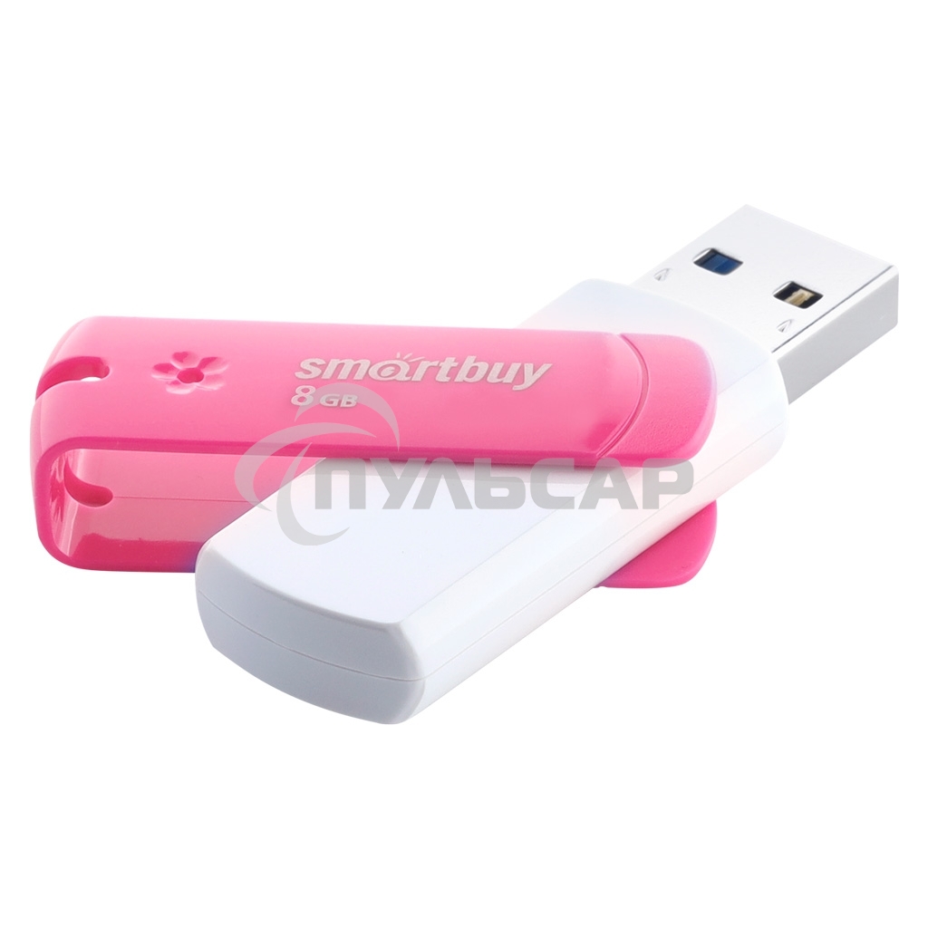 Флешка USB 8 Gb USB Drive <USB2.0> Smartbuy Diamond Pink (SB8 GbDP)
