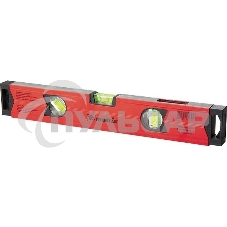 Уровень Matrix алюминиевый магнитный, 1200 мм, фрезерованный, 3 глазка, усиленный