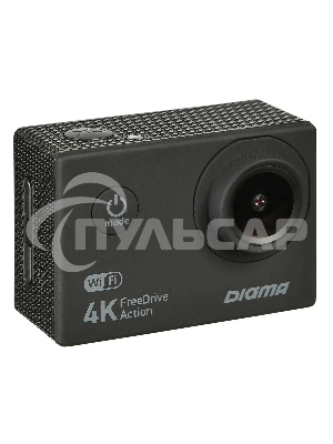 Видеорегистратор Digma FreeDrive Action 4K WiFi черный 8Mpix 2160x3840 2160p 140гр.