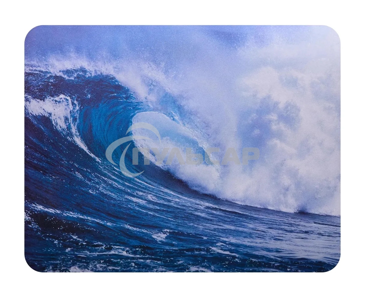 Коврик для мыши Buro BU-M10033 рисунок/волна