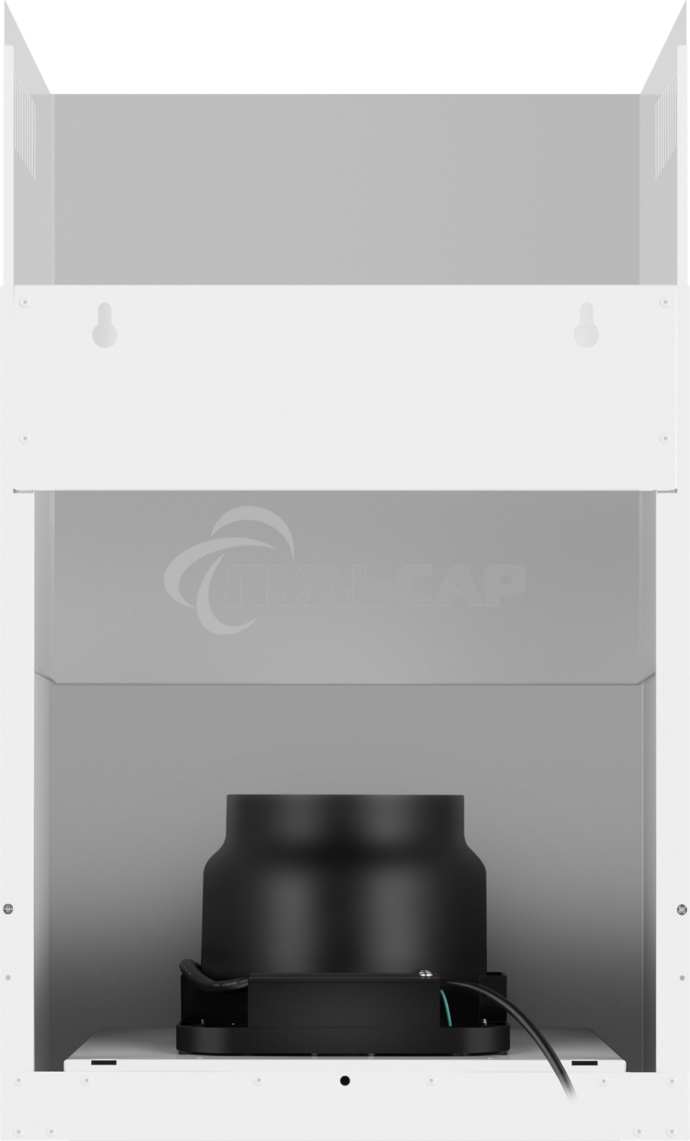 Вытяжка пристенная цилиндрическая Weissgauff Box 40 PB белый, 40 см, 900 куб. м/ч, 58 дБ