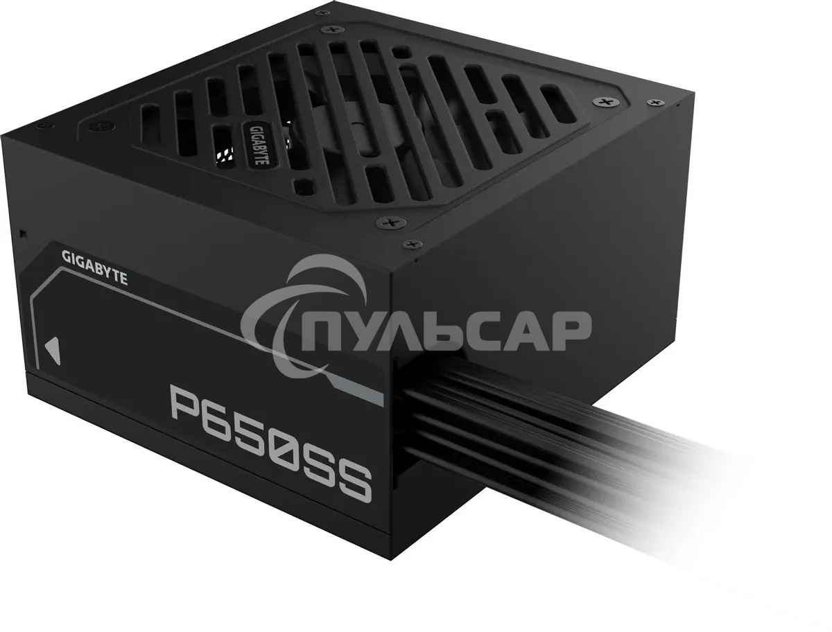 Блок питания Gigabyte ATX 650W GP-P650SS 80 PLUS silver (20+4pin) APFC 120мм fan 5xSATA RTL