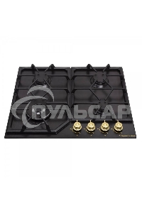 Газовая варочная панель Zigmund & Shtain G 19.6 B черный