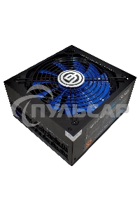 Блок питания Ginzzu MC800, 800Вт, 80 PLUS Bronze, 140мм, модульный, черный