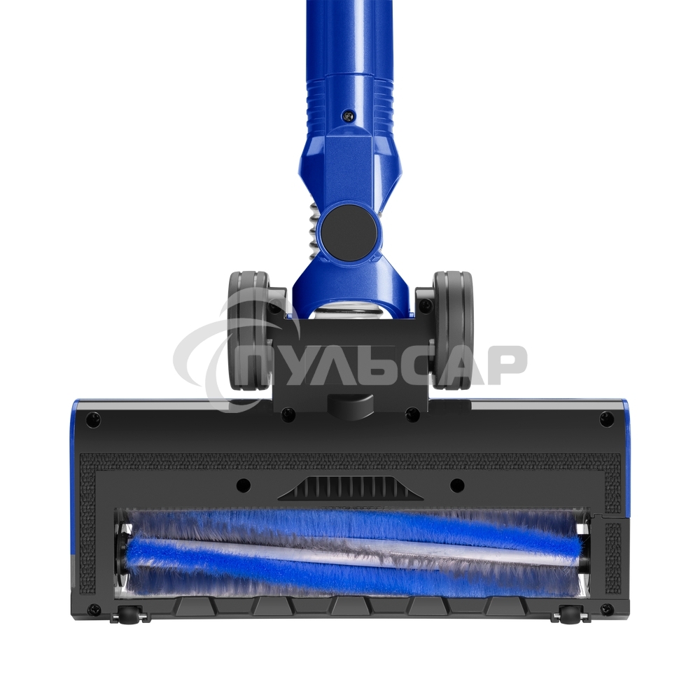 Пылесос вертикальный беспроводной Maunfeld MF-2032BL PRO синий, питание от аккумулятора, 200 Вт, уборка сухая, пылесборник 0.5 л, работа от АКБ max - 35 мин