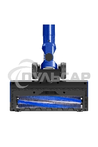 Пылесос вертикальный беспроводной Maunfeld MF-2032BL PRO синий, питание от аккумулятора, 200 Вт, уборка сухая, пылесборник 0.5 л, работа от АКБ max - 35 мин