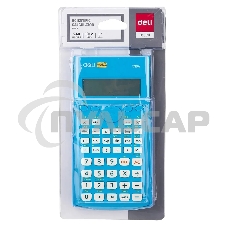 Калькулятор научный Deli E1710A/BLU синий 10+2-разр.