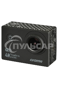 Видеорегистратор Digma FreeDrive Action 4K WiFi черный 8Mpix 2160x3840 2160p 140гр.