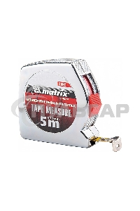 Рулетка Matrix Chrom, 5 м x 13 мм, хромированный корпус