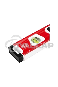 Уровень алюминиевый Matrix, магнит фрезерованный, 3 глазка 2 комп, рукоятки, 800 мм