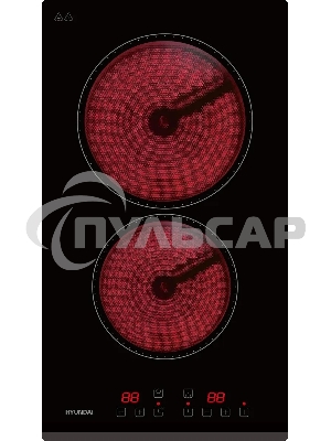 Варочная поверхность Hyundai HHE 3251 BG черный
