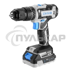 Дрель-шуруповерт DEKO DKCID20FU-Li, Аккумуляторная, 20В, 1 АКБ, Ударная