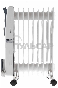 Обогреватель масляный Engy EN-2209 Modern (9 секций) белый, 2000 Вт, 20 м2, термостат