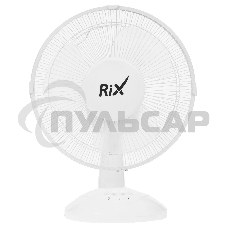 Вентилятор настольный Rix RDF-2200W белый