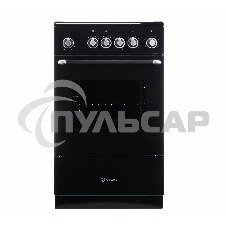 Плита электрическая De Luxe 506004.23ЭС-151 черный, конфорок 4 шт, духовка 60 л, 60 см x 87 см x 60 см