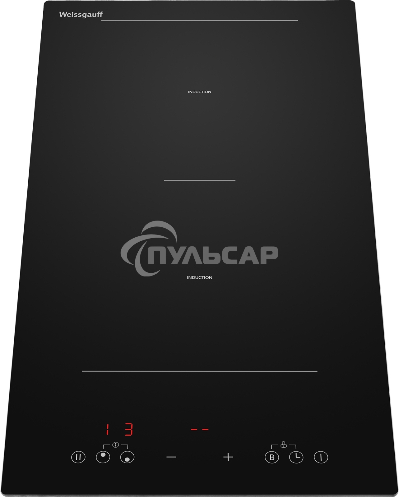Индукционная варочная панель стеклокерамическая Weissgauff HI 32 BSCM Flex