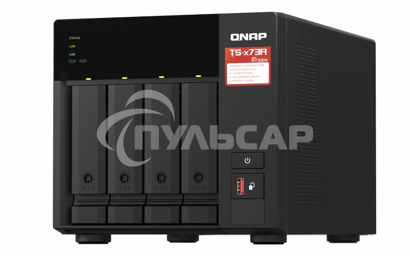Сетевое хранилище NAS Qnap TS-473A-8G 4-bay Ryzen V1500B