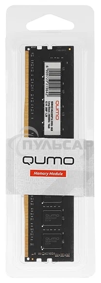 Оперативная память QUMO, DDR4, 16Gb (1x16Gb), 3200MHz, CL22, DIMM OEM