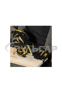 Рулетка 8м х 25мм, двухкомп. корпус, магнитный обрезиненный зацеп Denzel