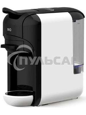 Кофеварка комбинированная BQ CM3000 черный/белый, исп. кофе - молотый, капсулы Nespresso/Dolce Gusto, 0.6 л, 1450 Вт, 19 бар
