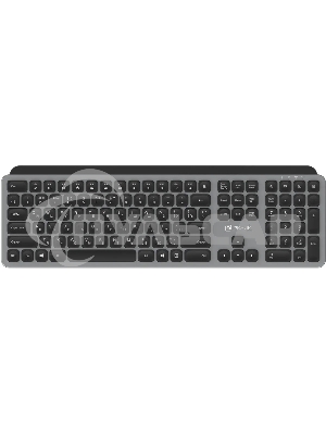 Клавиатура беспроводная Oklick K859W USB серый/черный (2002136)