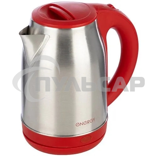 Чайник электрический ENERGY E-201 1,8 л, сталь, красный (164125)