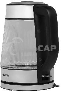 Чайник электрический Vitek VT-7017, 1.8л, 2200Вт, прозрачный, корпус: стекло