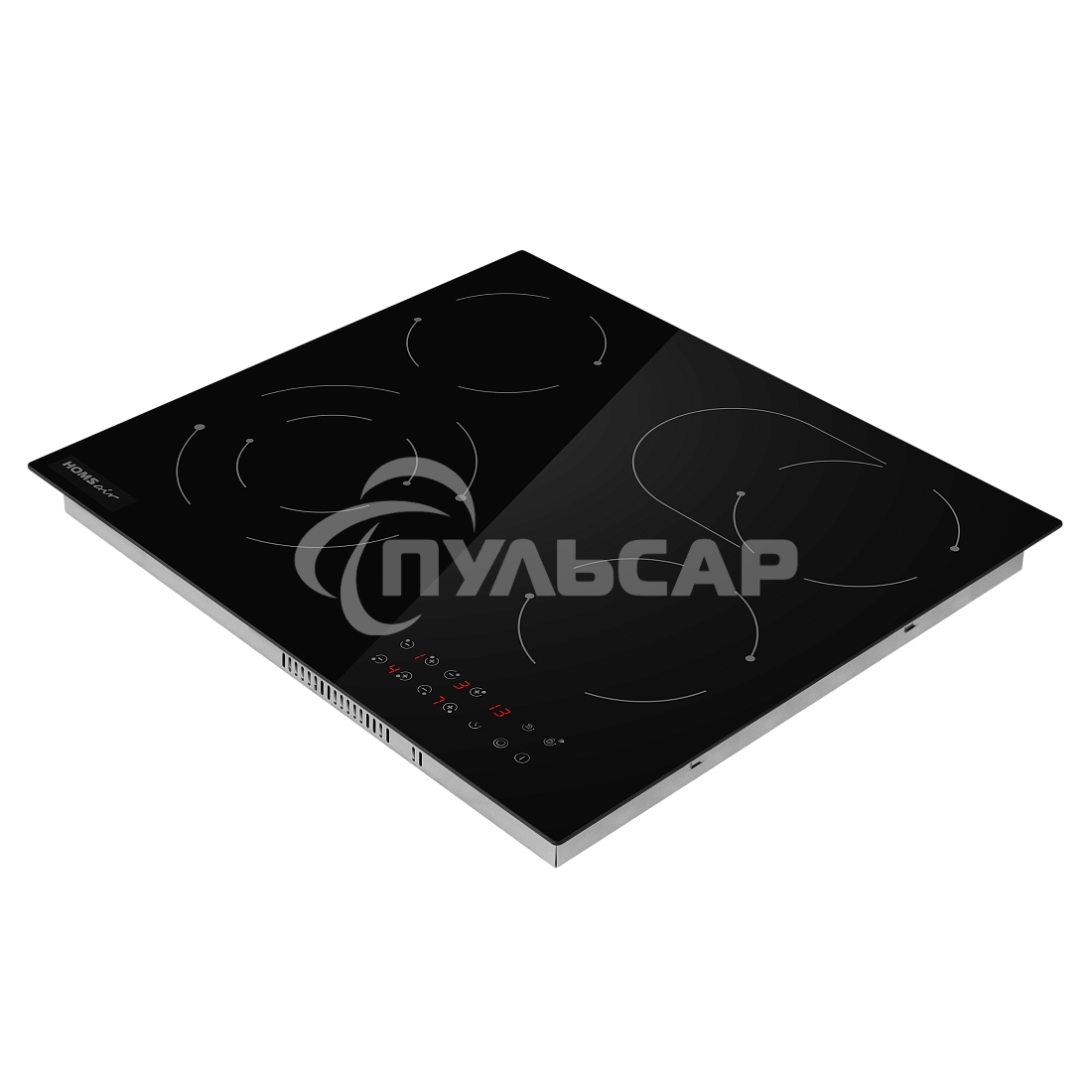 Электрическая варочная панель HOMSair HVС64SMDBK Hi-Light, независимая, черный