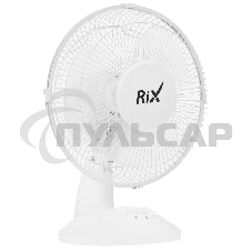 Вентилятор настольный Rix RDF-2200W белый