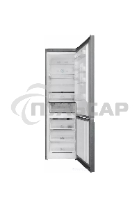 Холодильник Hotpoint HT 7201I MX O3 нержавеющая сталь двухкамерный 239/83 л морозилка снизу, No Frost