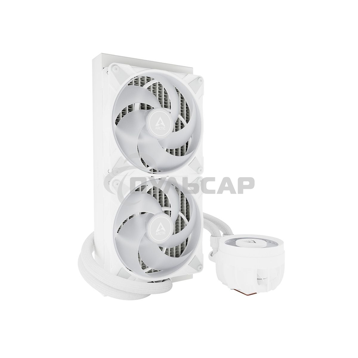 Жидкостная система охлаждения Arctic Liquid Freezer III 280 белый, 140 мм, алюминий/медь, 2800 об/мин, 26 дБ, 4 pin, 260 Вт