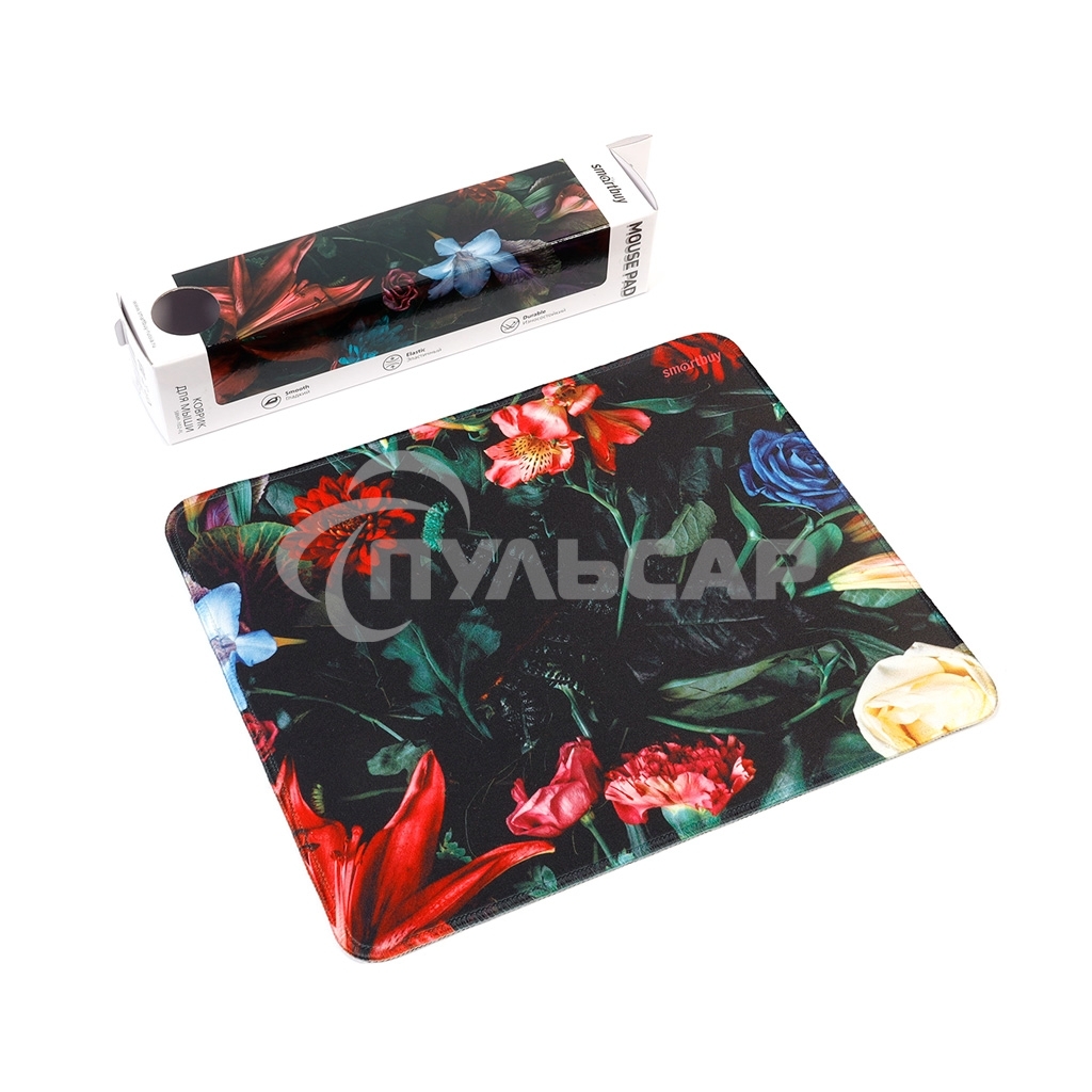Коврик для мыши Smartbuy (SBMP-102-FL) Flowers S-size