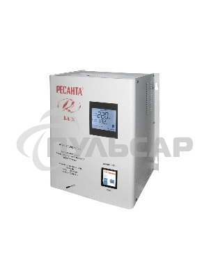 Стабилизатор напряжения Ресанта АСН-10000Н/1-Ц электронный однофазный серый