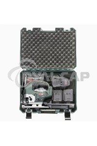 Профессиональный лобзик бесщеточный KLPRO KLDT18B-20 (18В, Li-ion-2шт, 2.0А·ч, патрубок для пылесоса, полотна (дерево/металл, З/У, кейс)