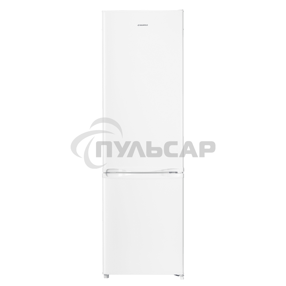 Холодильник Maunfeld MFF180W белый двухкамерный 192/68л морозилка снизу, De Frost