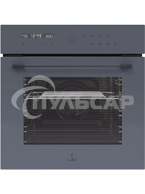 Электрический духовой шкаф LEX EDS 101 GR, встраиваемый, серый