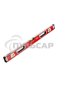 Уровень алюминиевый Matrix, магнит фрезерованный, 3 глазка 2 комп, рукоятки, 800 мм