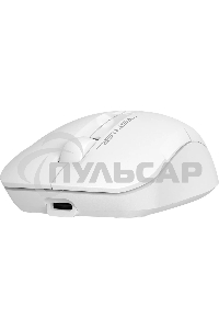 Мышь беспроводная A4Tech Fstyler FG15CS Air2 белый, 1200 dpi, радиоканал, USB, кнопки - 3