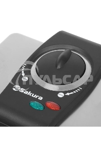 Вафельница SA-7405TR 1000Вт нерж 