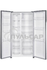 Холодильник Kraft KF-MS4801DI графит двухкамерный, 316/164 л, морозилка сбоку, No Frost, Side-by-Side