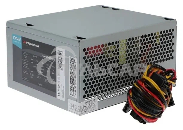 Блок питания CROWN CM-PS500W ONE, 500Вт, 80мм, серый