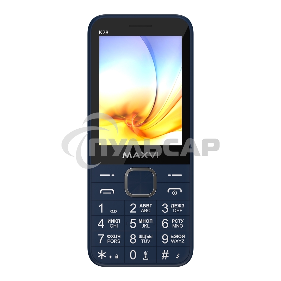 Мобильный телефон Maxvi K28 32/32Mb синий