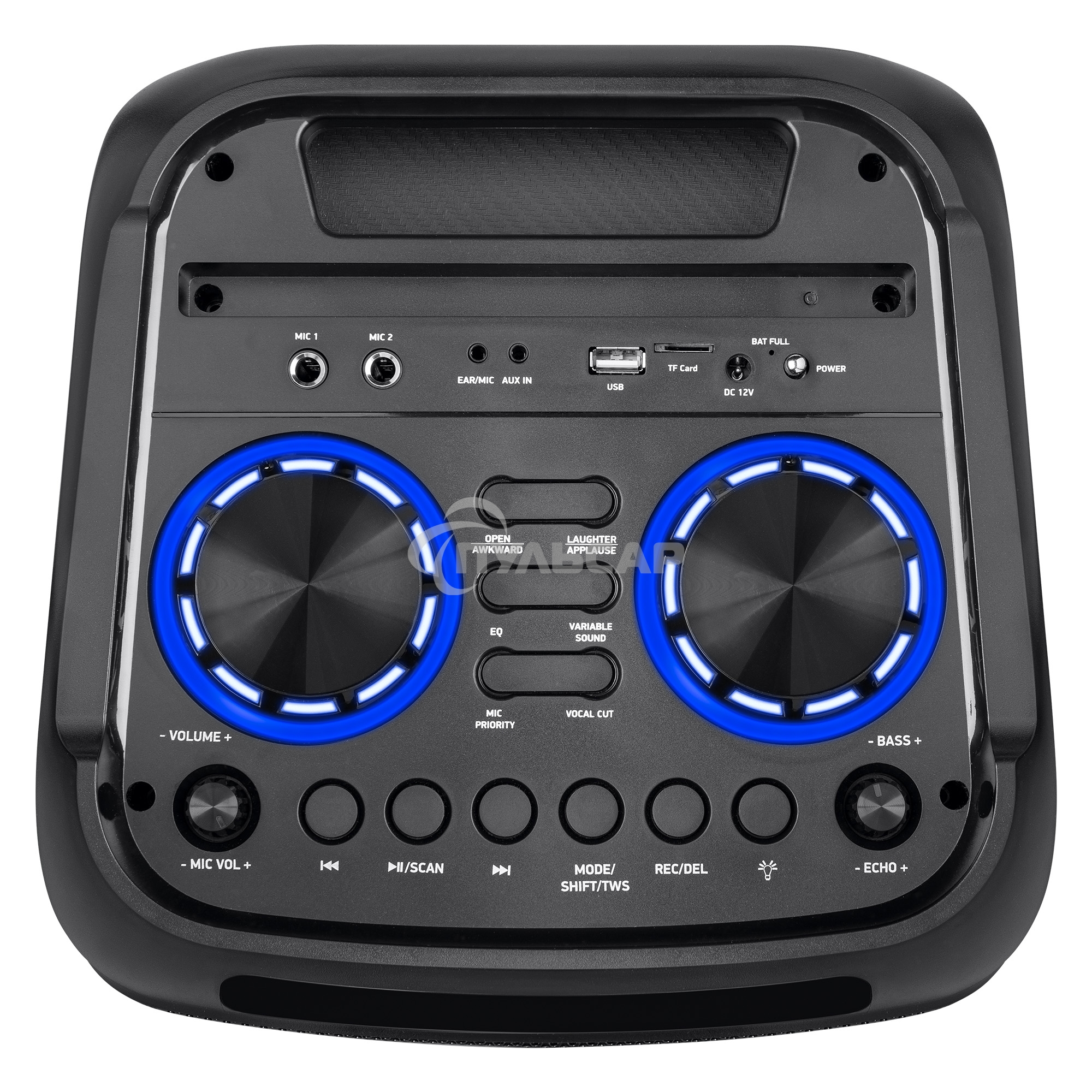 Колонка портативная BBK BTA7030 черный 40W 2.0 BT (BTA7030 (B))